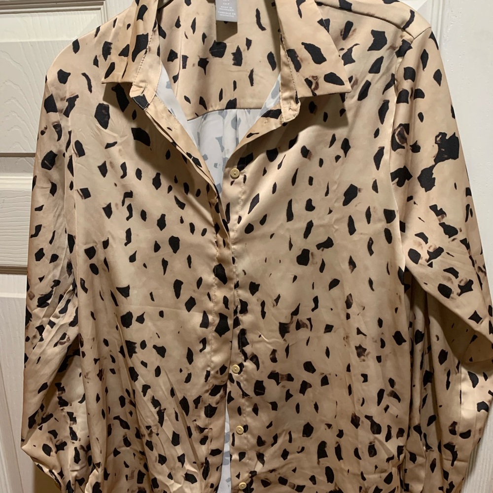 HM silk blouse